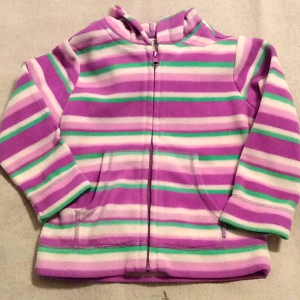 Children's place Hooded fleece jacket Sz 4t